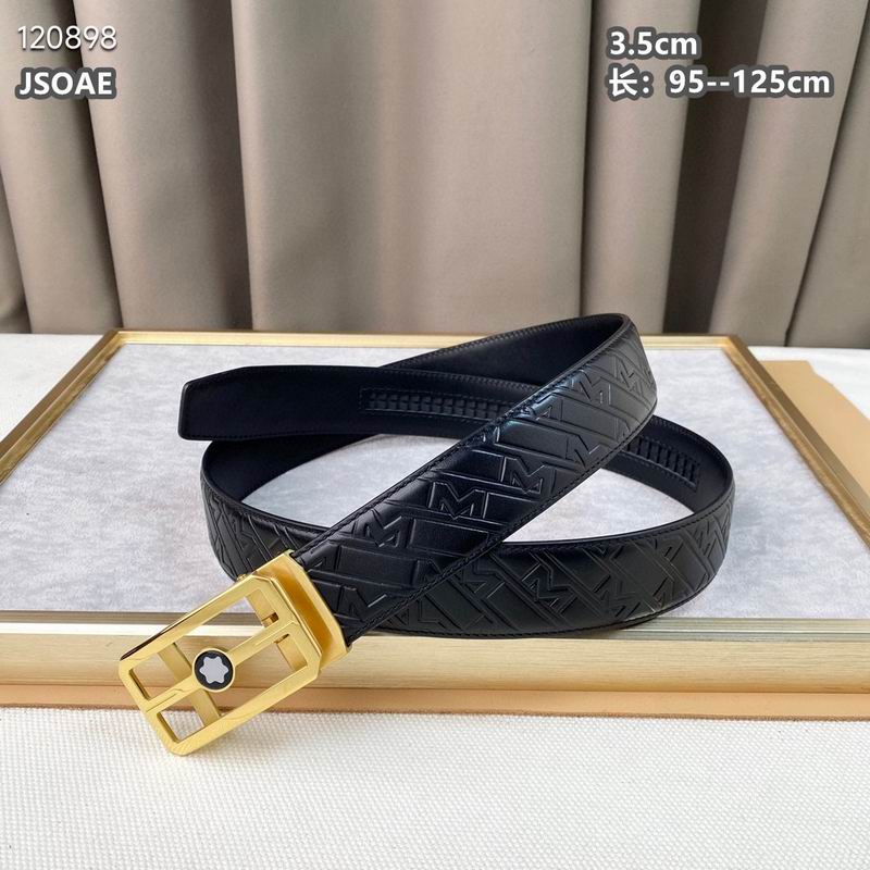 Montblanc belt 自动带 35mmX95-125cm 8L072004